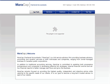 Tablet Screenshot of maracap.com